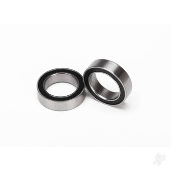 Ball bearings, black rubber seal (10X15X4)