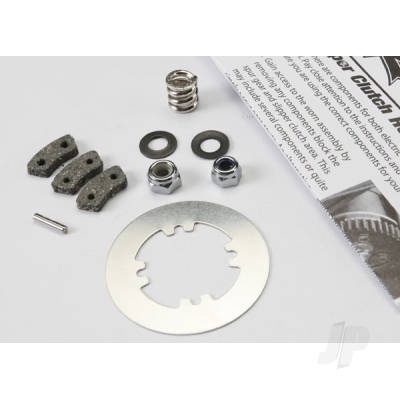 Rebuild kit, slipper clutch (steel disc/ friction pads (3)/