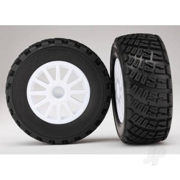 Tires & wheels, assembled, glued (White wheels, BFGoodrich R