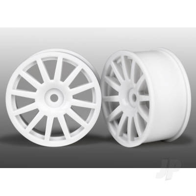 Wheels, 12-Spoke (White) (2)
