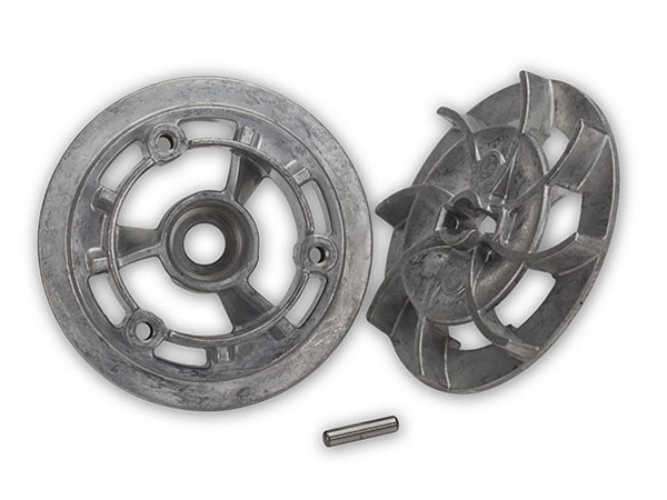 Slipper pressure plate and hub