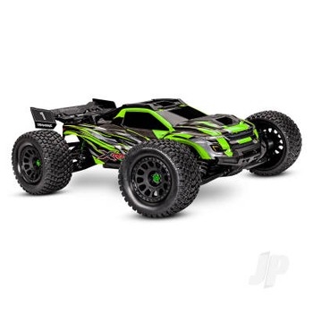 XRT 1:7 4X4 Brushless Electric Race Truck, Green (+ TQi 2ch, TSM, Velineon 1275Kv & VXL-8s)
