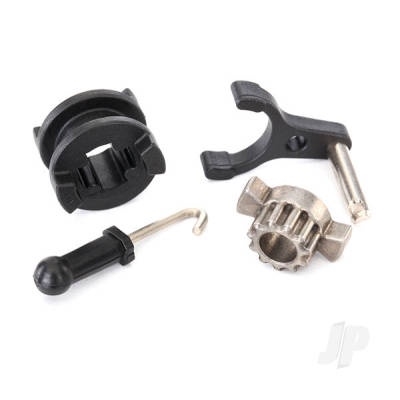 Drive hub, 2-speed/ shift dog/ shift fork/ shaft seal/ 2-spe