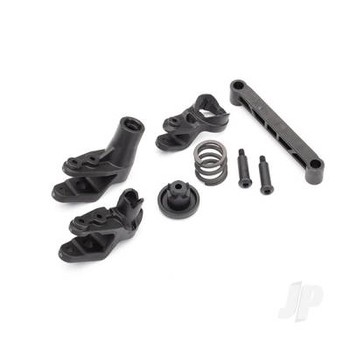 Steering bellcranks/ support/ servo saver/ servo saver sprin