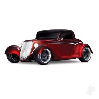 Factory Five '33 Hot Rod Coupe 1:10 AWD Supercar, Red Fade (+ TQ, XL-5, Titan 550)