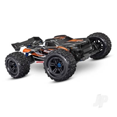 Orange, Sledge 1:8 4WD Brushless Electric Monster Truck (+ TQi, TSM, VXL-6S)