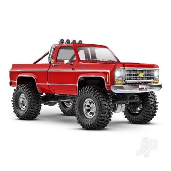TRX-4m Chevrolet K10 1:18 4WD Electric Trail Crawler, Red (+ TQ, ECM-2.5, Titan 87T, 750mAh LiPo, USB charger)
