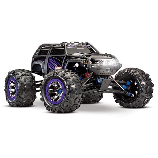 Purple Summit 1:10 4WD RTR Electric Extreme Terrain Monster Truck (+ TQi 4-ch, EVX-2, Titan 775)