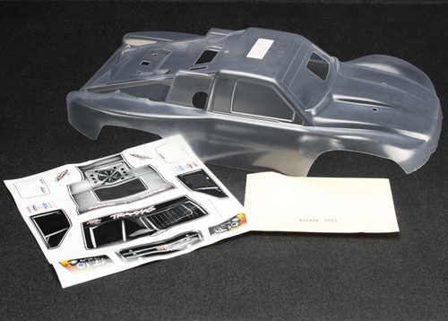 Body, Slayer Pro 4X4 (clear, untrimmed, requires painting)/w
