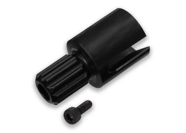 Drive cup (1)/ 3x8mm CS (use only with #7750X driveshaft)