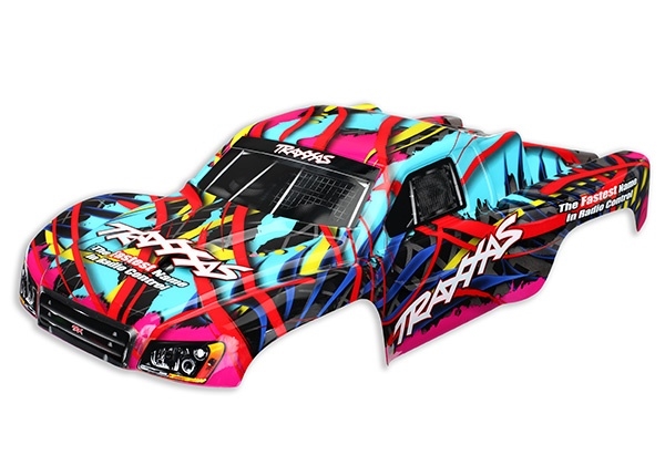 Body, Slash 4X4, Hawaiian graphics (painted, decals applied)