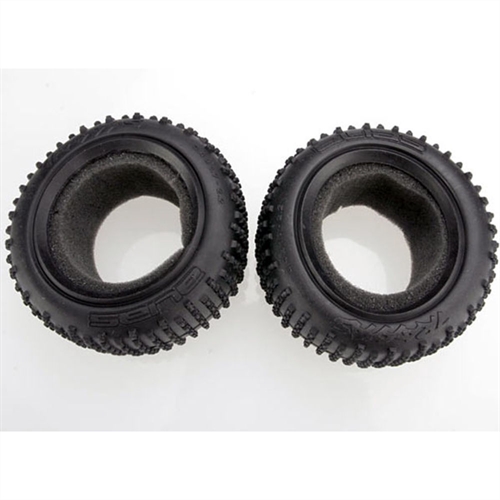 Tires, Alias 2.2" (rear) (2)/ foam inserts (Bandit) (soft co