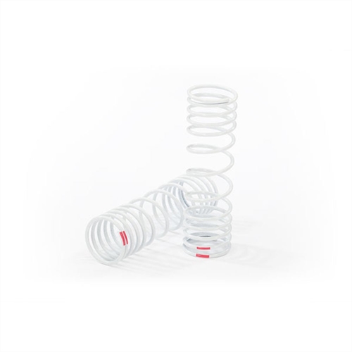 Springs, rear (progressive, +10% rate, pink) (2)