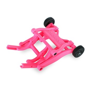 Wheelie bar, assembled (pink) (Stampede, Rustler, Bandit)