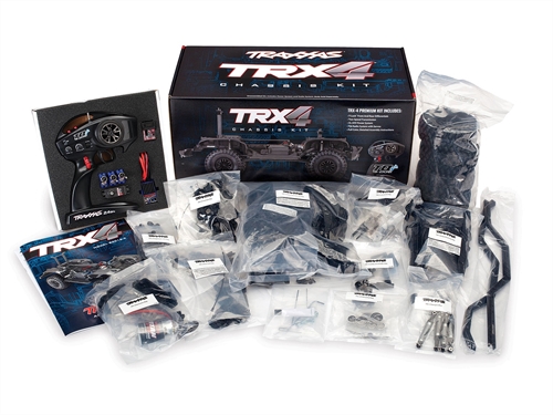 TRX-4 Unassembled Kit 110 4WD Chassis + TQi  XL-5 HV Titan 550