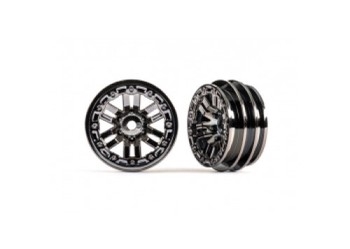Wheels, 1.0in (black chrome) (2)