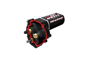 Transmission, complete (high range (trail) gearing) (16.6:1 reduction ratio) (includes Titan 87T motor)
