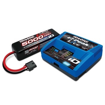 iD Completer Pack with 1x EZ-Peak Live Charger amp 1x LiPo 4S 5000mAh Battery