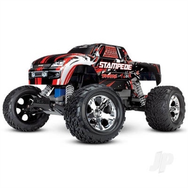 Stampede XL-5 2WD TQNo Batt or Chg - Red