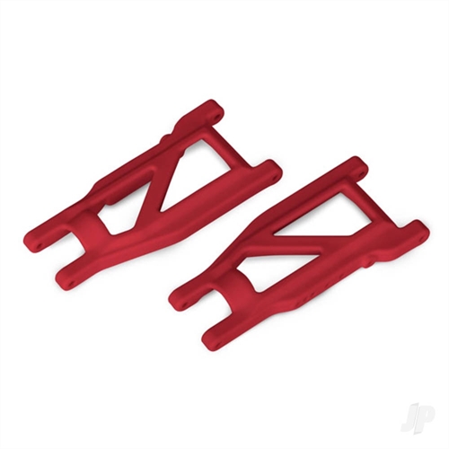 Suspension arms, red (Fr/Rr/L/R)(HD cold weather material)