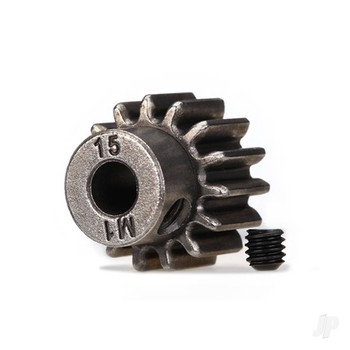 Gear, 15-T pinion (1.0 metric pitch)(5mm)