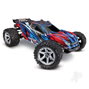 Blue Rustler 4X4 VXL 110 4WD RTR Brushless Electric Stadium Truck + TQi 2-ch TSM VXL-3s Velineon 3500kV