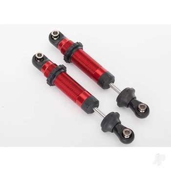 Shocks, GTS, aluminum (red-anodized) assembled (2)