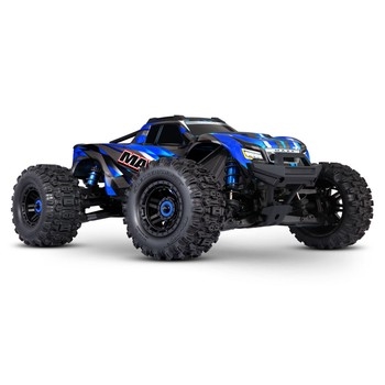 Blue WideMaxx Maxx 110 4X4 Brushless RTR Monster Truck + TQi TSM VXL-4S Velineon 540XL