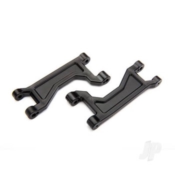 Suspension arms, upper, black (LorR, Fr or Rr) (2)