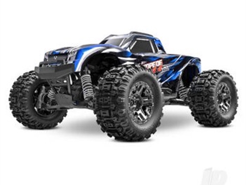 Stampede 4X4 HD VXL 110 4WD RTR Brushless Electric Monster Truck Blue + TQi 2-ch TSM VXL-3s Velineon 3500kV Extreme HD Kit