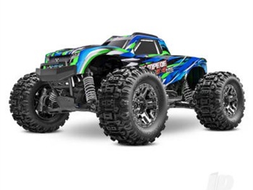 Stampede 4X4 HD VXL 110 4WD RTR Brushless Electric Monster Truck Green + TQi 2-ch TSM VXL-3s Velineon 3500kV Extreme HD Kit