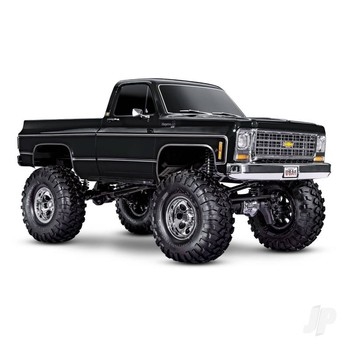 TRX-4 1979 Chevrolet K10 Truck 110 4WD Electric Trail Crawler Black + TQi 4-ch XL-5 HV Titan 550