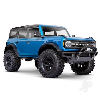 TRX-4 2021 Ford Bronco 110 4X4 Electric Scale amp Trail Crawler Velocity Blue + TQi XL-5 HV Titan 550