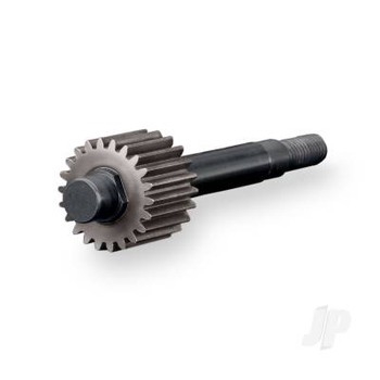 Input gear, 22-tooth/ input shaft (transmission) (heavy duty) (fits Bandit, Rustler, Stampede, Slash 2WD)