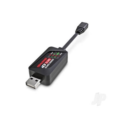 Charger, iD Balance, USB (2-cell 7.4 volt LiPo with iD connector only)