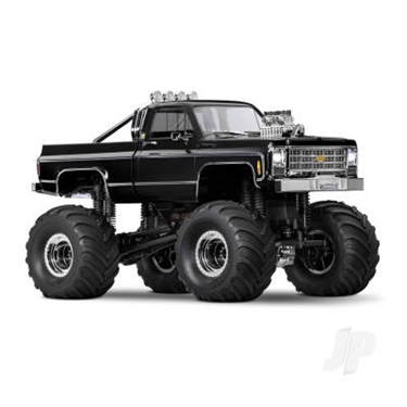 TRX-4MT Chevrolet K10 1:18 4WD Electric Monster Truck, Red (+ TQ, ECM-2.5, Titan 87T, 750mAh LiPo, USB charger)