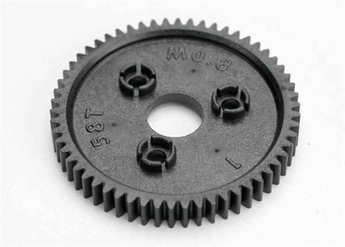 Spur gear, 58-tooth (0.8 metric pitch/compatible 32-pitch)
