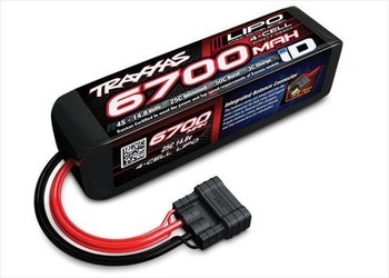 6700MAh 148V 4-Cell 25C LiPo ID Battery