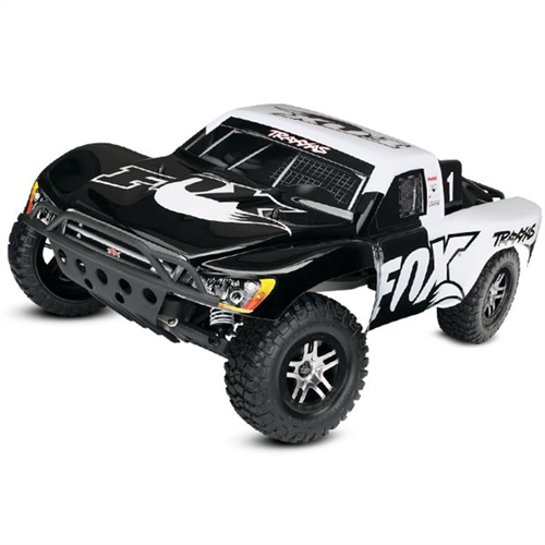 Slash VXL Brushless 2WD TSM TQiNo Bat or Chg - FOX White
