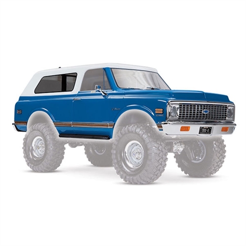 TRX-4 1972 Chevrolet Blazer Body Kit Blue Complete