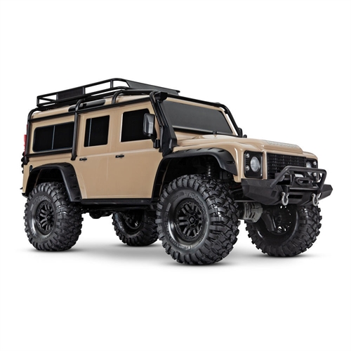 TRX-4 Land Rover Defender 110 4X4 Electric Trail Crawler Sand + TQi XL-5 HV Titan 550