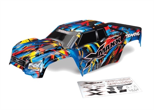 Body, X-Maxx, Rock n' Roll (paintedw/decals)