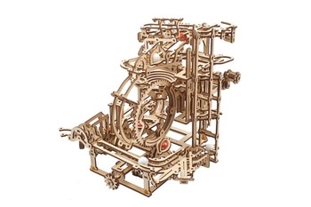 Marble Run with Stepped Hoist