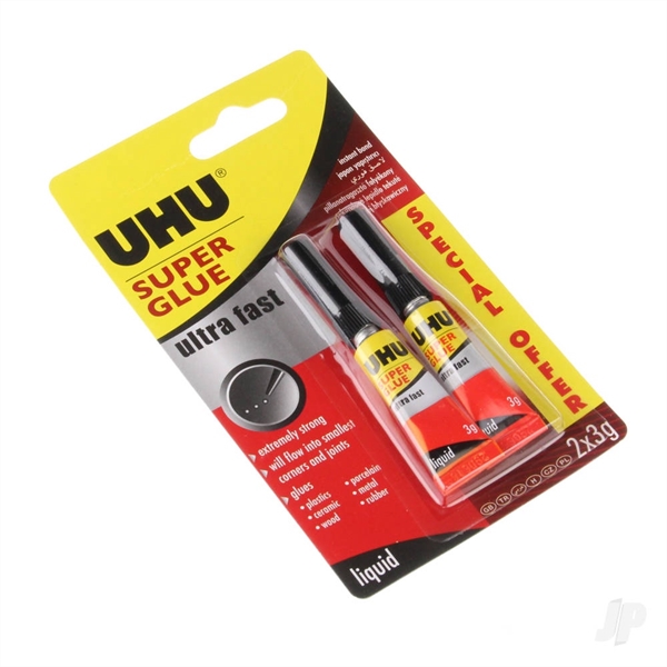 Super Glue Ultra Fast Liquid Twin 2x3g