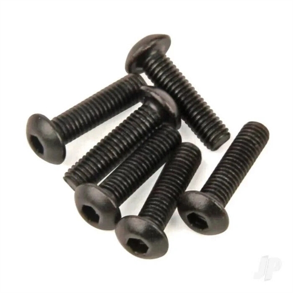 Flat Head Hex M3x12 (6pcs) (Karoo)