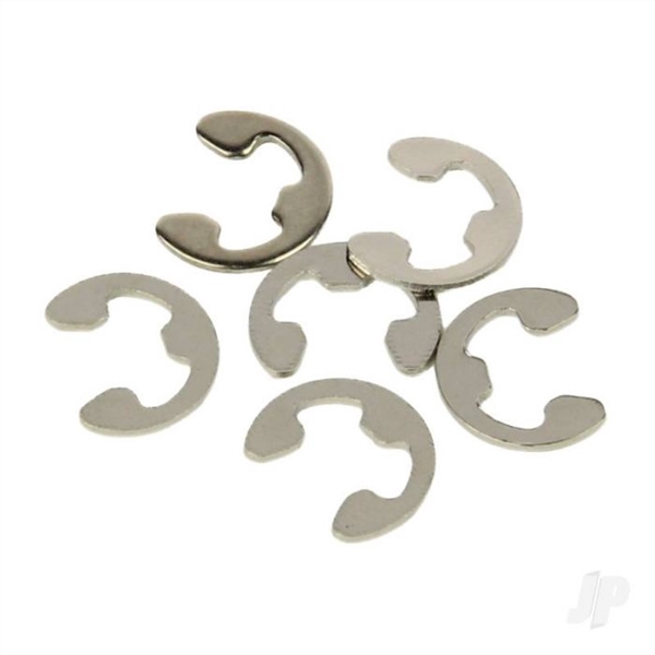 E-Clip 4mm (6pcs) (Karoo)