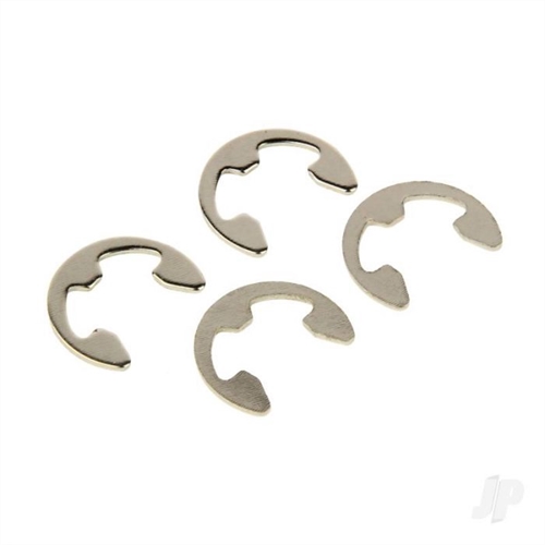 E-Clip 8mm (Outer Diameter) (4pcs) (Karoo)