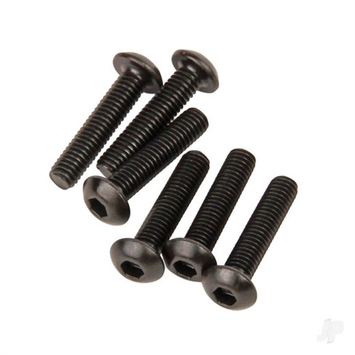 Button Head Hex Screw M3x14 (6pcs) (Karoo)