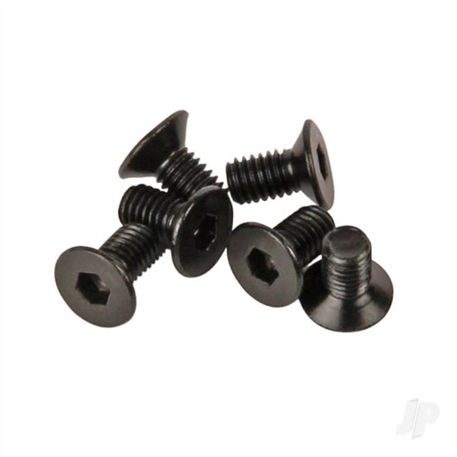 Flat Head Hex (M3x6) (6pcs) (Karoo)