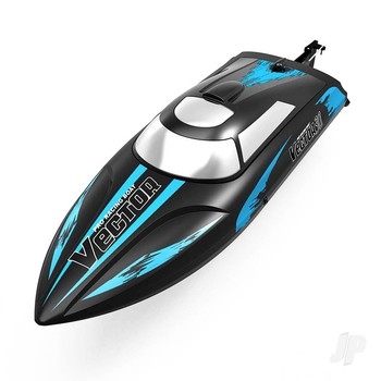 Vector 30 Brushed RTR Racing Boat (Black)